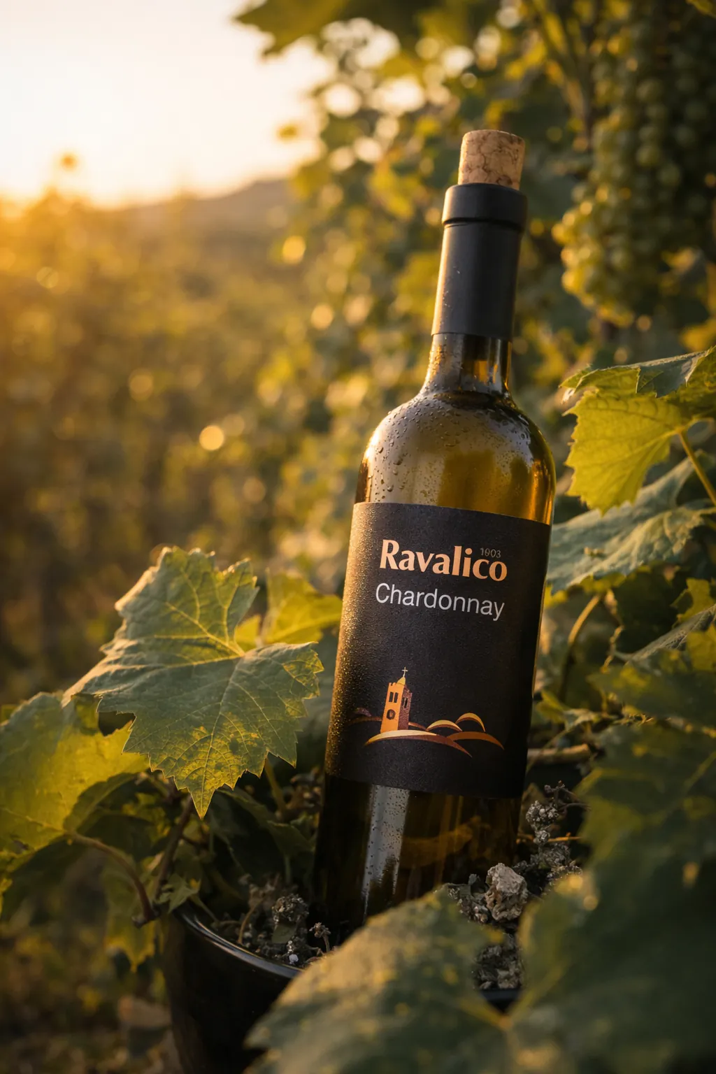 Ravalico vino u vinogradu